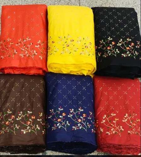 Embroidered Rayon