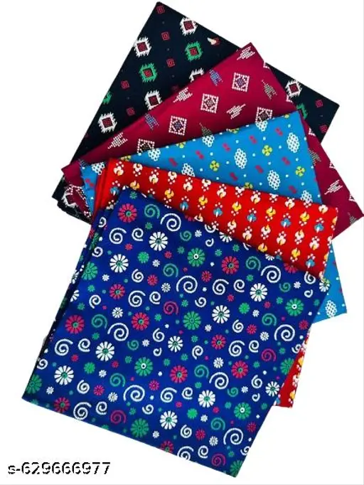 Printed Blouse Pieces