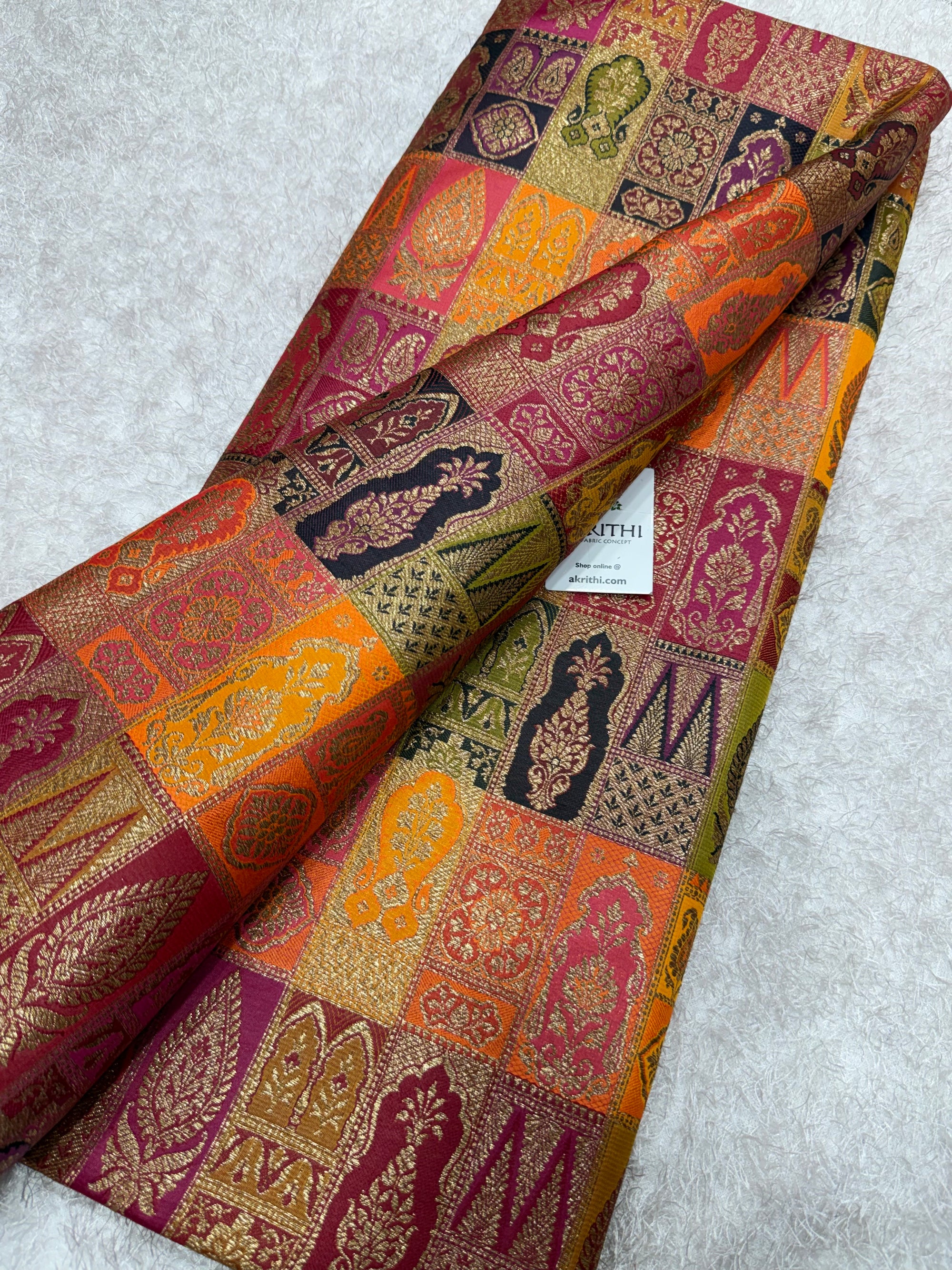Multicolour Brocade